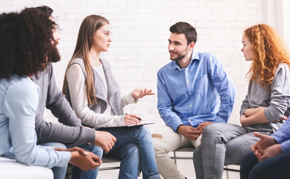 small group in inpatient facility